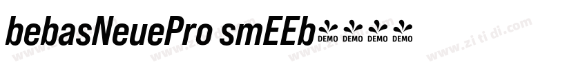 bebasNeuePro smEEb字体转换